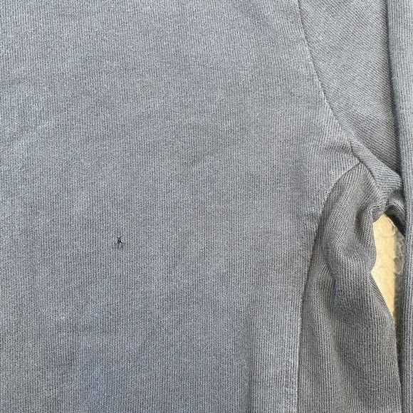 Nike Engineered for World Class Athletes Dark Blue Henley Hoodie Size Medium - Picture 8 of 9